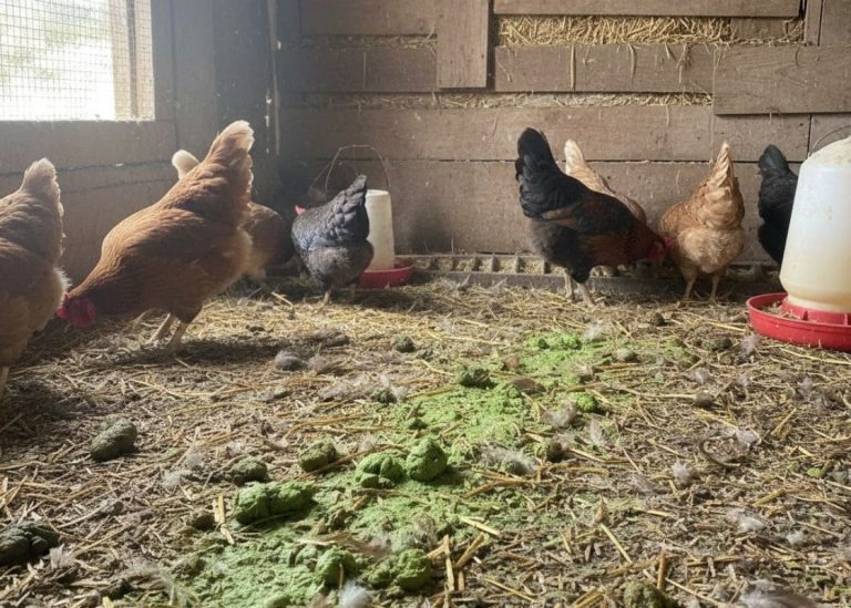 Don’t Panic When You See Green Chicken Poop