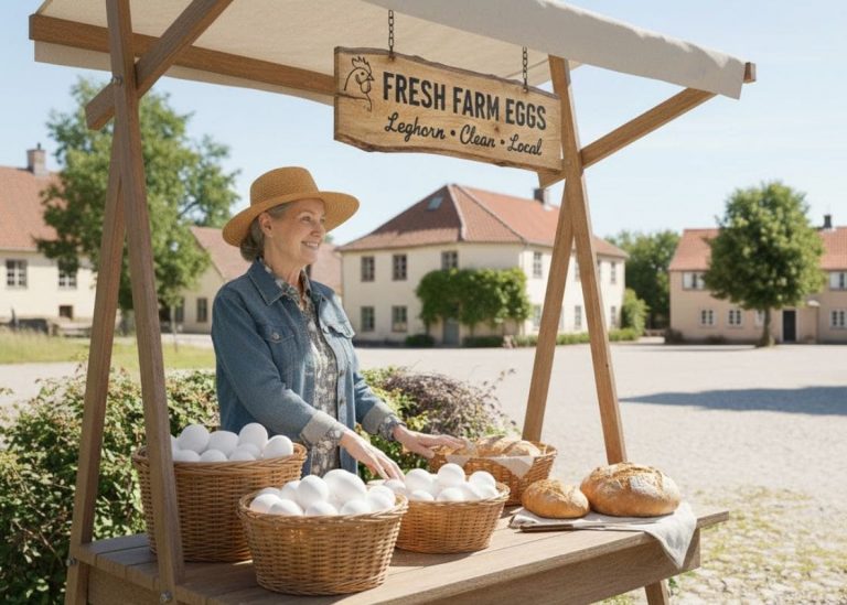 My Quiet Joy to Visit the Leghorn Coop Each Morning