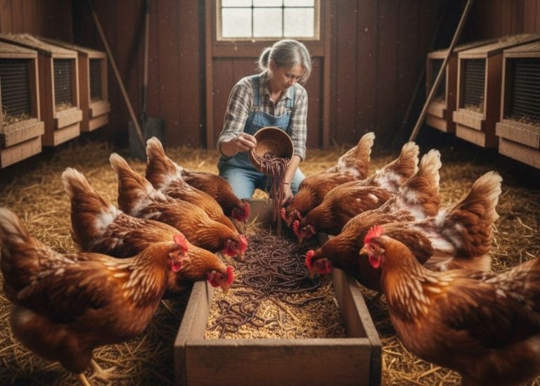 Raising Worms for Chickens Saved Me More Money Than I Ever Expected